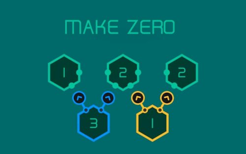 Make Zero: Math Puzzle Game