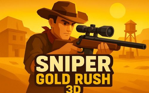 Sniper Gold Rush 3D: Precision Target Shooting Game