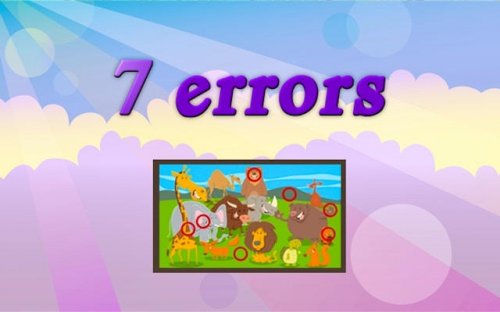 7 Errors - Spot the Difference Game