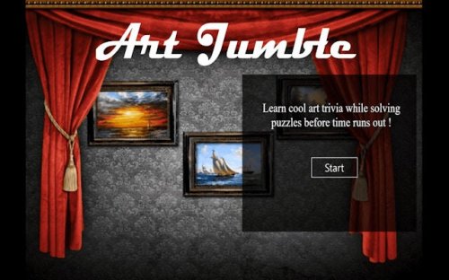 Art Jumble Puzzle Game