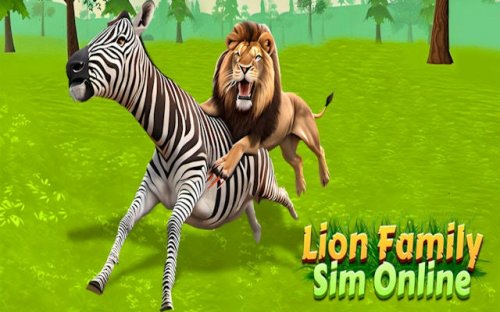 Lion Family Sim Online: Wild Pride Adventure