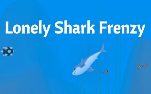 Lonely Shark Frenzy - Ocean Predator Game