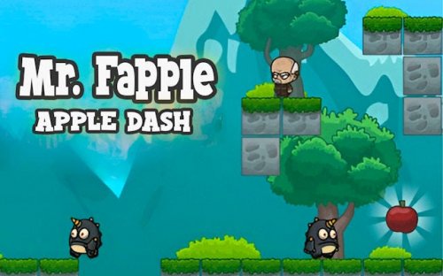 Mr. Fapple Apple Dash Adventure Game