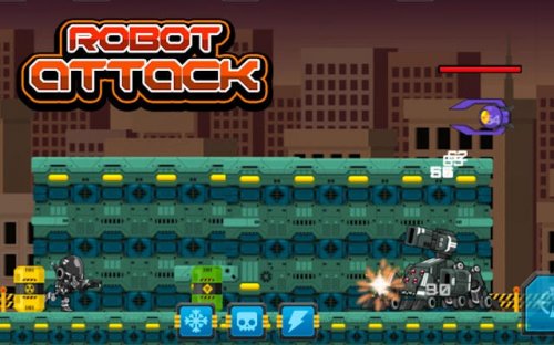 Robot Attack: Run and Precision Fighter