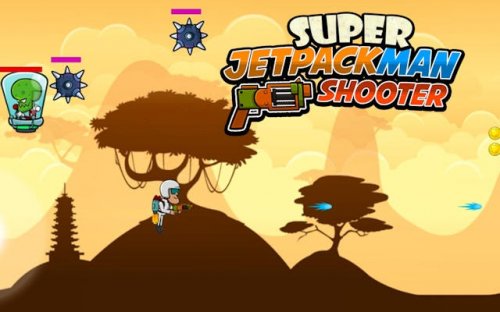 Super Jetpackman precision fighter - Arcade Action Game