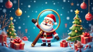 Scroll and Spot: Christmas Puzzle Game - Puzzle Game