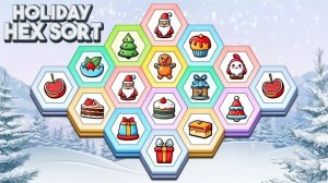 Holiday Hex Sort - Puzzle Game