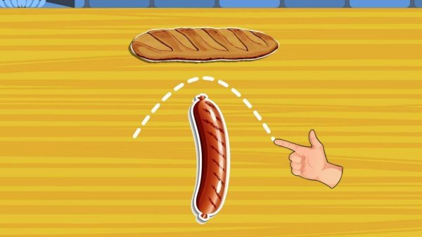 Move the Rolls: Sausage Adventure Game - Puzzle Arcade Game