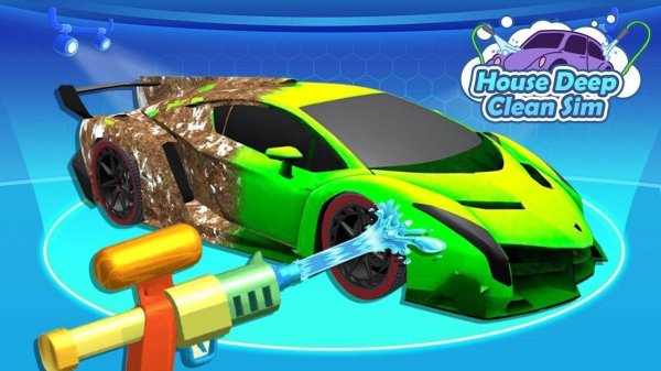 House Deep Clean Simulator Game - Cleaning Game