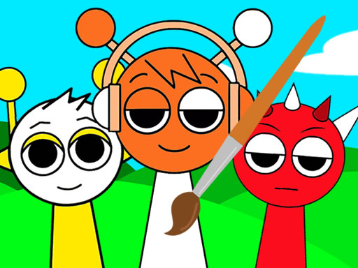 Sprunki Coloring Book Online Game - Coloring Game