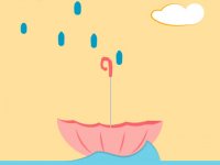 Avoid Waterdrops Online Arcade Game