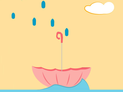 Avoid Waterdrops Online Arcade Game