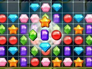 Gems Tetriz Match 3 Puzzle Game - Puzzle Game