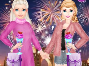 Bffs New Year Eve Online Game - Baking & Dress Up Game