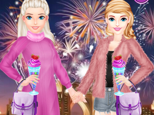 Bffs New Year Eve Online Game - Baking & Dress Up Game