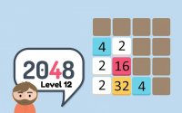 2048 Level 12 Puzzle Game Online - Number Puzzle Game
