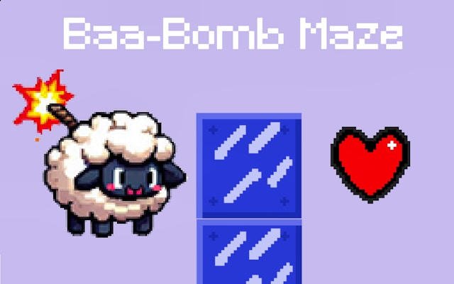 Baa-blast Maze: Detonation Sheep Adventure