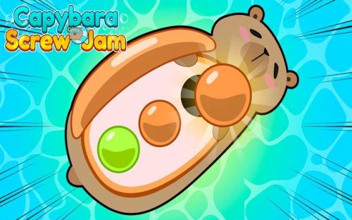 Capybara Screw Jam Puzzle Game