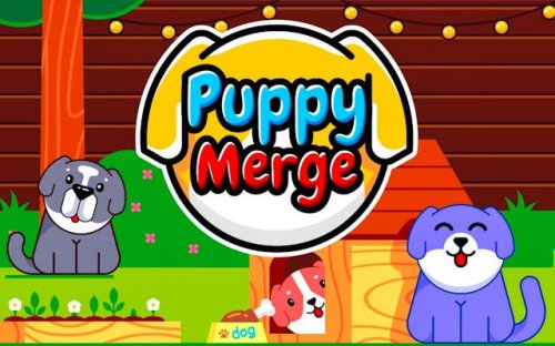 Puppy Merge: Cute Dog Puzzle Game