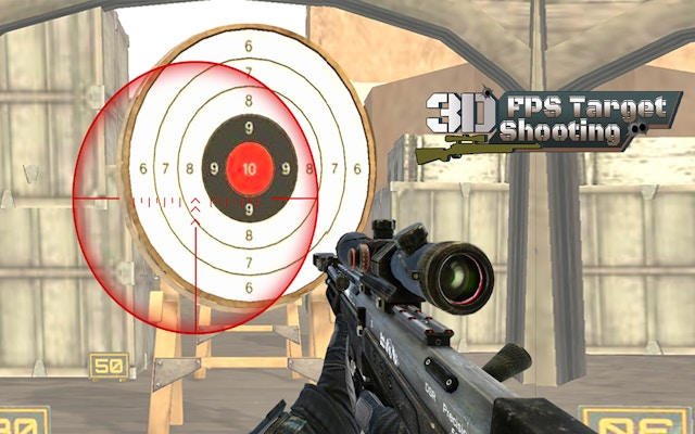3D FPS Target Shooting Game