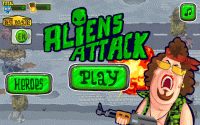 Aliens Attack - Space precision fighter Game
