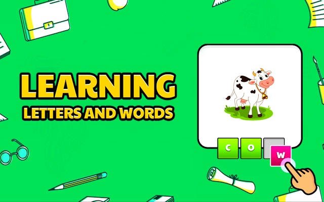 Learning Letters and Words: Kids Spelling Game