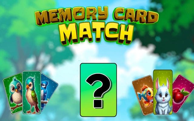 Memory Card Match Game