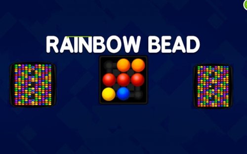 Rainbow Bead Color Match Puzzle Game