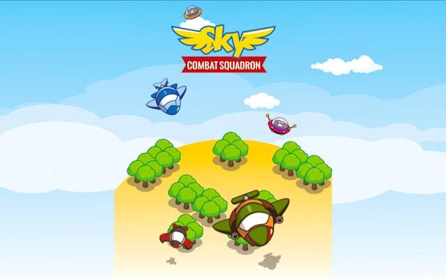 Sky Combat Squadron Battle - Airplane Shooting Game
