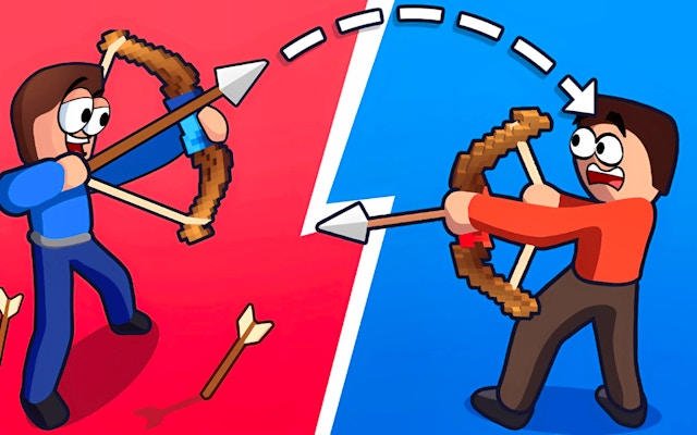 Two Archers Bow Duel: Archery Tournament