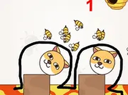 Save the Dog Puzzle Game - Drawing Puzzle