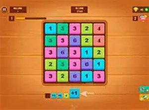 Number Merging Puzzle Game Online - Math Puzzle Game
