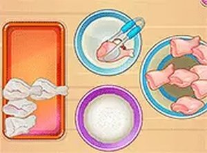 Roxie's Kitchen: Korean Chicken Cooking Game Online - Cooking Game
