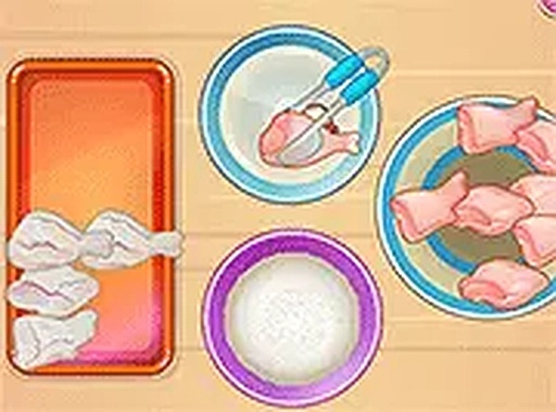 Roxie's Kitchen: Korean Chicken Cooking Game Online - Cooking Game