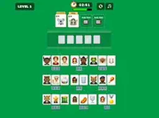 Solitaire Emoji Jam Puzzle Game Online Puzzle Game