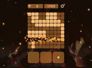Relaxing Cubes and Campfire Puzzle Game Online - Block Puzzle