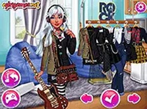 Princesses Grunge Rockstars Fashion Game Online Dress Up Game